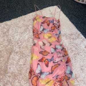 NWT Butterfly Fashion Nova dress